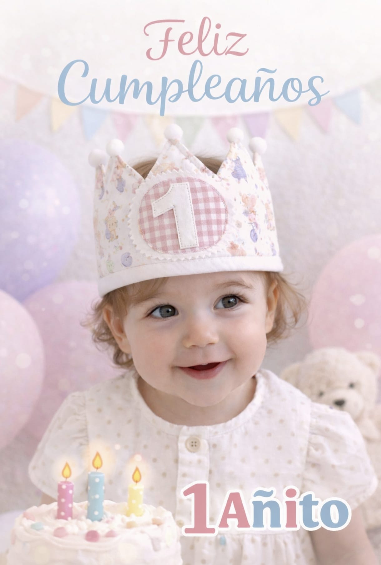 Coronas de cumpleaños Bebé Koala 