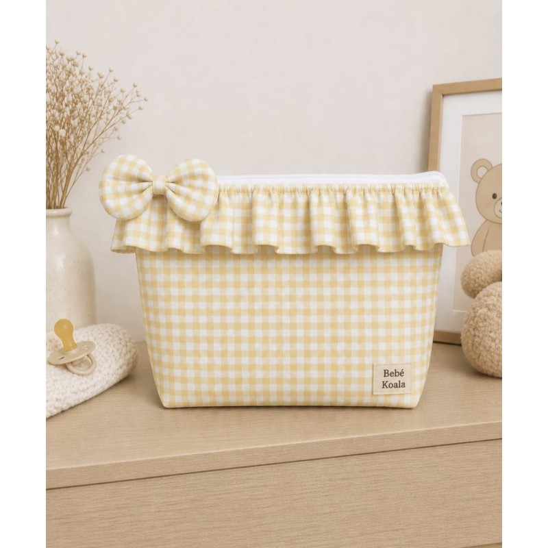 Neceser Encanto Vichy 0'3 cm mostaza pastel