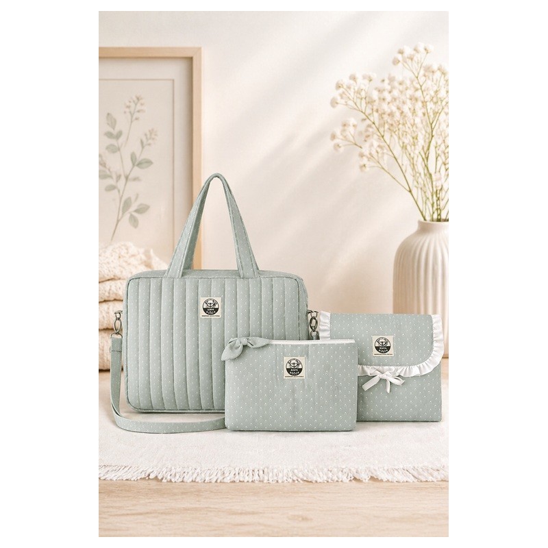Pack Bolso Hospital + Cambiador + Neceser