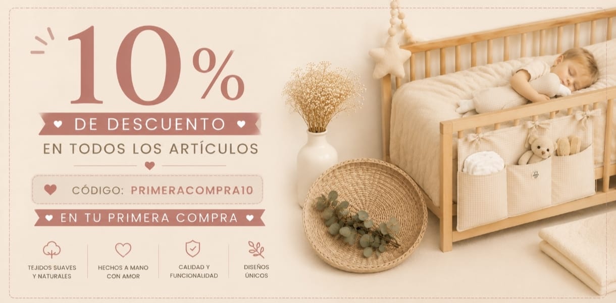 Descuento por primera compra en toda la tienda